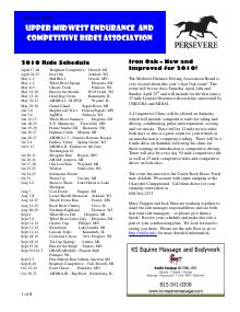 Preview of February 2010 UMECRA Newsletter