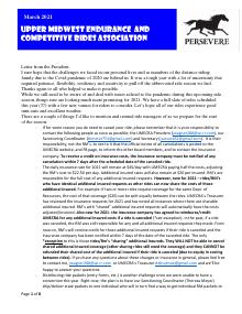 Preview of February 2021 UMECRA Newsletter