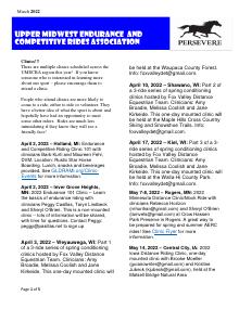 Preview of February 2022 UMECRA Newsletter