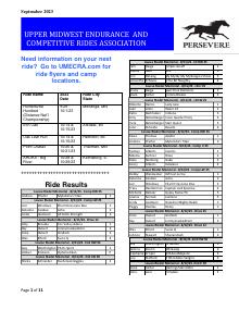 Preview of August 2023 UMECRA Newsletter