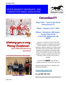 Preview of November 2023 UMECRA Newsletter